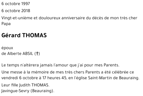 Gérard THOMAS