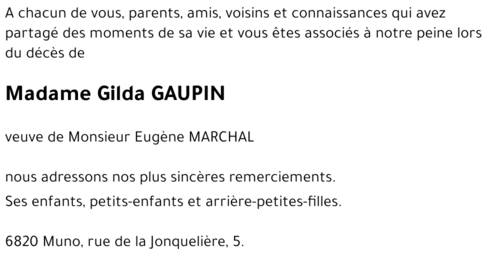 Gilda GAUPIN