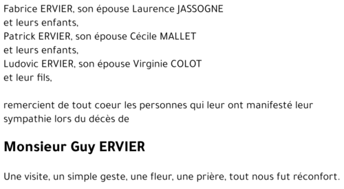 Guy ERVIER