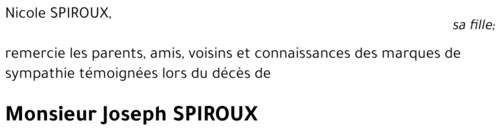 Joseph SPIROUX