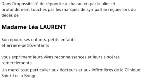 Léa LAURENT
