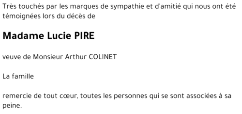 Lucie PIRE
