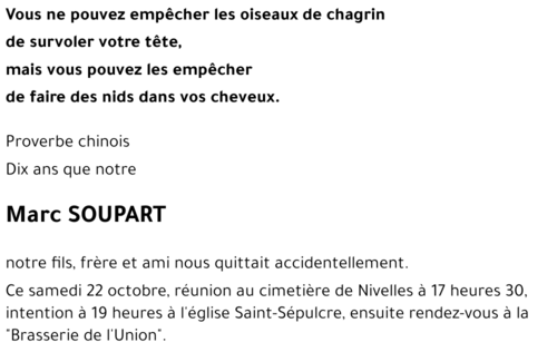 Marc SOUPART