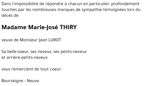 Marie-José THIRY