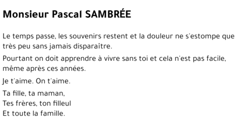 Pascal SAMBREE