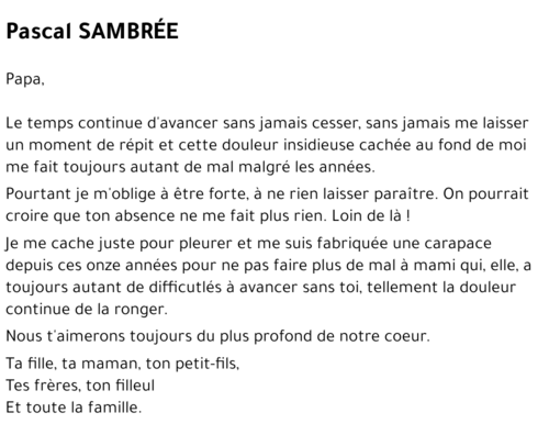 Pascal SAMBREE