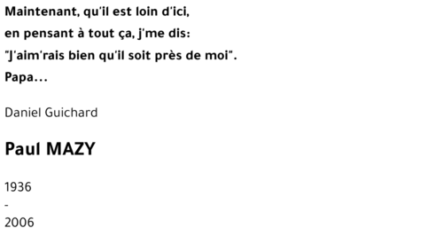 Paul MAZY