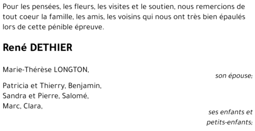 René DETHIER