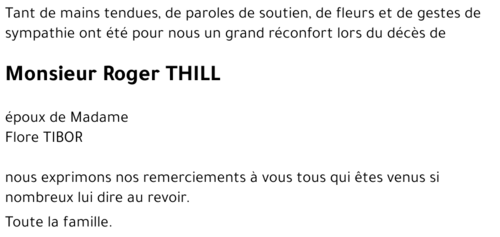 Roger THILL