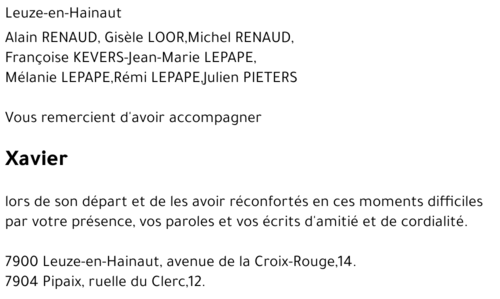 Xavier Lepape