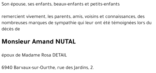 Amand NUTAL
