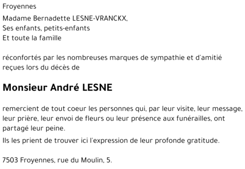 André LESNE