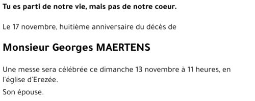 Georges MAERTENS