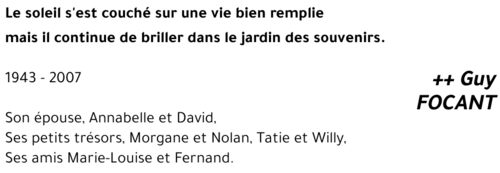 Guy FOCANT