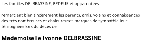 Ivonne DELBRASSINE