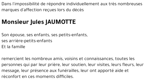 Jules JAUMOTTE
