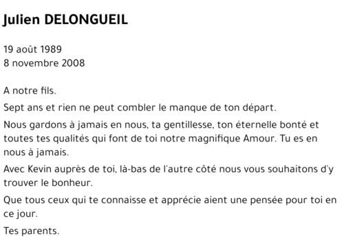 Julien DELONGUEIL