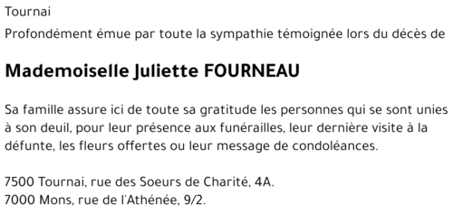 Juliette FOURNEAU