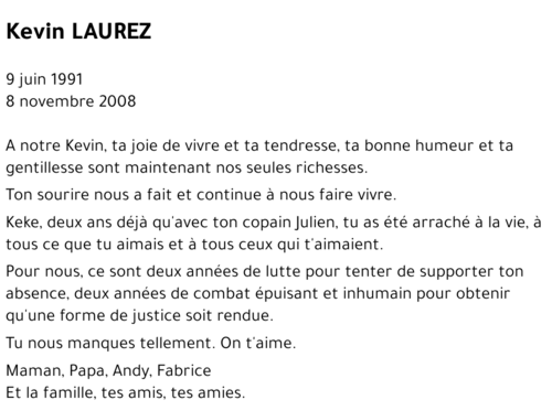Kevin LAUREZ