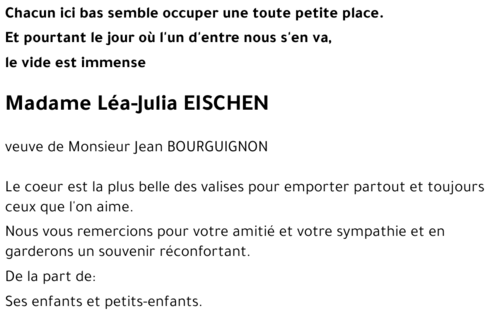 Léa-Julia EISCHEN