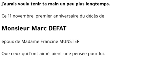 Marc DEFAT