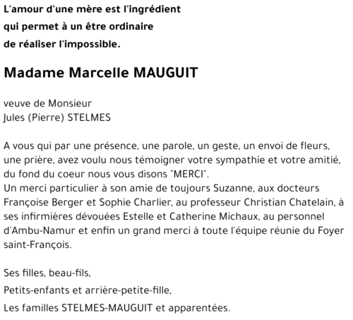 Marcelle MAUGUIT
