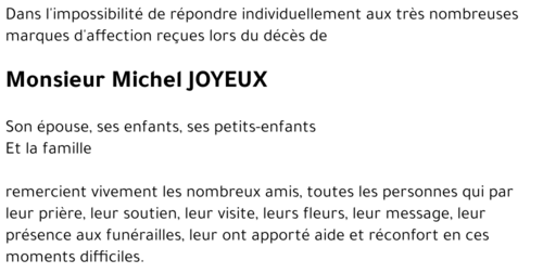 Michel JOYEUX