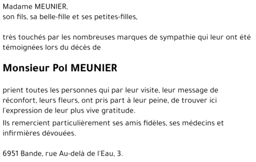 Pol MEUNIER