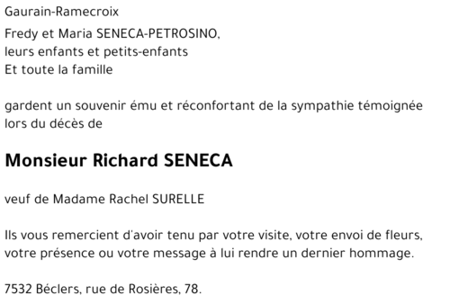 Richard SENECA