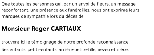 Roger CARTIAUX
