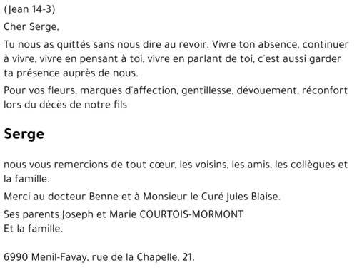 Serge COURTOIS