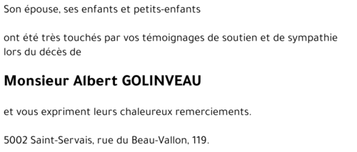 Albert GOLINVEAU