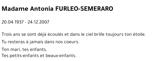 Antonia FURLEO-SEMERARO