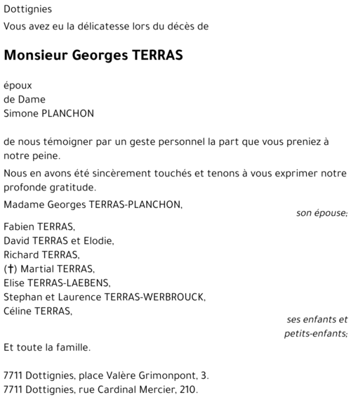 Georges TERRAS