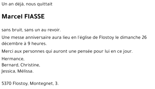 Marcel FIASSE