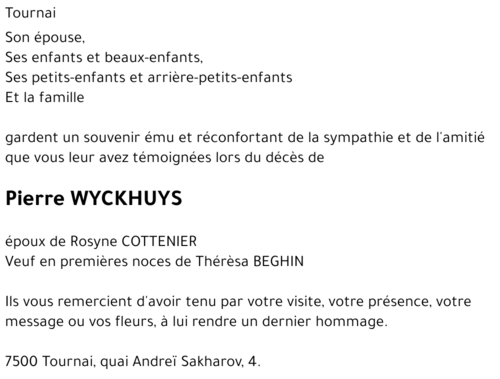 Pierre WYCKHUYS