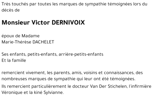 Victor DERNIVOIX