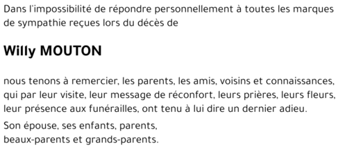 Willy MOUTON