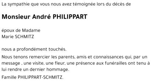 André PHILIPPART