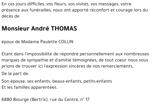 André THOMAS