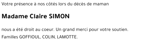 Claire SIMON