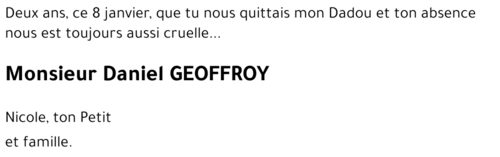 Daniel GEOFFROY