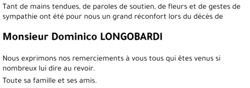 Dominico LONGOBARDI