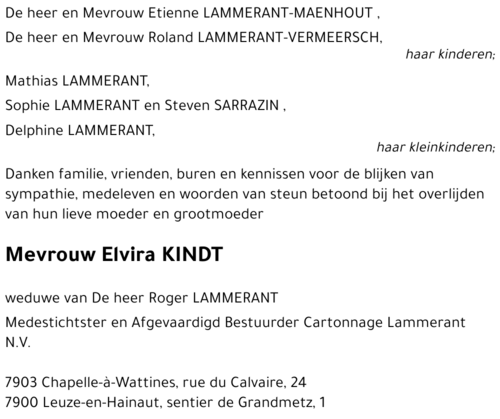 Elvira KINDT