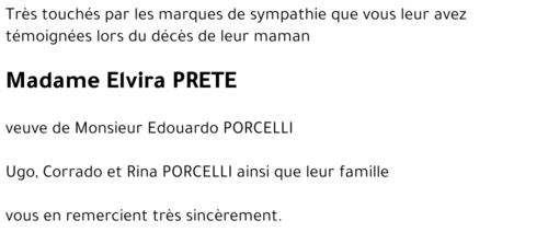 Elvira PRETE