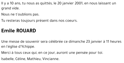 Emile ROUARD