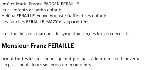 Franz FERAILLE