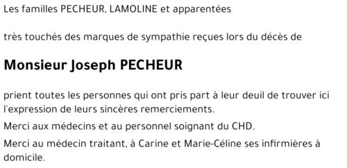 Joseph PECHEUR