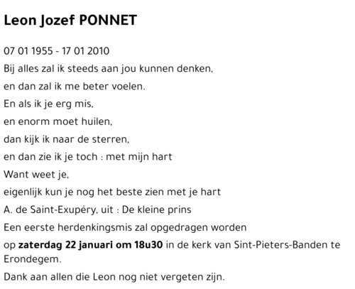 Leon Jozef PONNET