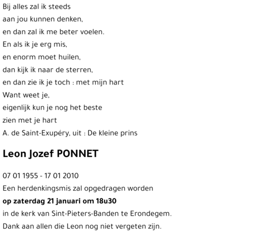 Leon Jozef PONNET